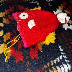 Custom Magikarp Hand Woven Knit Beanie Cap